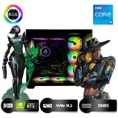 HYPER ROCKET One HRI164060-IC Intel Core i5-12400F 16GB Ram 512GB Nvme M.2 SSD RTX4060 8GB Masaüstü Oyuncu Bilgisayarı - 2