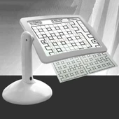 3x  360 Derece Döndürme Ekranlı, Çok Fonksiyonlu Masaüstü Büyüteç 3x thumbnail 5