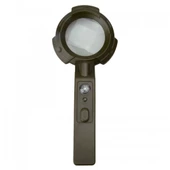 7 Led Aydınlatma,fener,pusula,4x Büyütme Okuma Büyüteç  Th600557 thumbnail 3