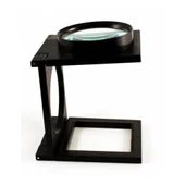 Masa Üstünde Proje Çizimi.küçük Yazı Vb Okuma İçin Mükemmel 110 Mm Katlanır Büyüteç thumbnail 1