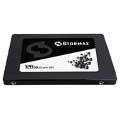 Stormax 128 GB SSD 2 5" Sata3 550-530MB/s Black SERI-SMX-SSD30BLCK/128G SSD Disk thumbnail 3