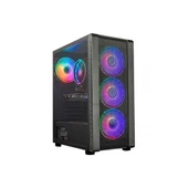 Turbox Master Yi 4x ARgb Kumandalı USB 3.0 400W ATX Mesh Panel Oyuncu (Gaming) Bilgisayar Kasası - 1