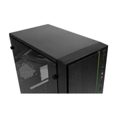 Everest Astral RGB LED Şeritli Peak 250W Akrilik Yan Panel Oyuncu (Gaming) Kasası - 3