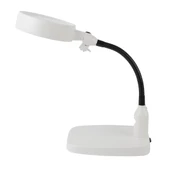 Masaüstü 10x Led Işıklı Büyüteç Okuma El Sanatları Onarım Büyüteç 7765 thumbnail 1