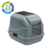 İmac Easy Cat Kapalı Filtreli Kedi Tuvaleti Gri 40x50x40 Cm - 1