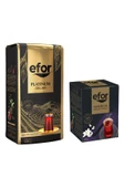 EFOR ÇAY Efor Platinum Özel Seri Çay 1.000gr + Tomurcuk Bergamot Aromalı 100gr - 1