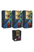EFOR ÇAY Efor Harman Siyah Dökme Çay 1.000gr X 3 Adet + Tomurcuk Bergamot Aromalı 100gr - 1