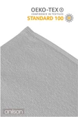 6'lı Gri-Beyaz El Havlusu - 50x90 Cm, 225 Gr, %100 Pamuk, Spa Ve Otel Havlusu - 4
