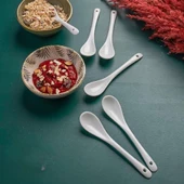 Porselen Baharat Kaşığı 1 Adet - 3