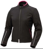 TUCANO URBANO OVETTA CE SHOFTSHELL KADIN CEKET SİYAH-FUŞYA thumbnail 1