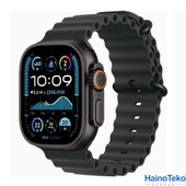 Haino Teko Watch Ultra 2 Amoled Ekran WaterProof 3 Kordonlu Akıllı Saat 1Gb Hafıza Titanyum Siyah - 2