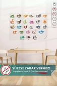 İngilizce Alfabe, I?ngilizce Öğreniyorum, English Alphabet, Akıllı Sihirli Kağıt, Eğitici Oyuncak - 1