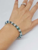 Amazonit Taşı Tasarım Bileklik (55872) - 3