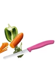 Victorinox  Pembe Büyük Bıçak ve Soyacak Seti - 2