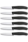 Victorinox  Siyah 6'lı Bıçak Seti - 1