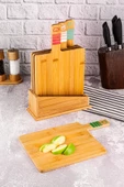 Bambum  Tapenade Plus - 4'lü Kesme Tahtası - 6