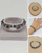 Spektrolit Taşı Tasarım Bileklik (55884) thumbnail 1