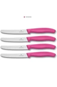 Victorinox  Pembe Büyük Bıçak ve Soyacak Seti - 1