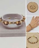 Jasper Taşı Tasarım Bileklik (55880) - 1