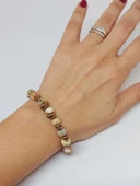 Jasper Taşı Tasarım Bileklik (55880) - 3