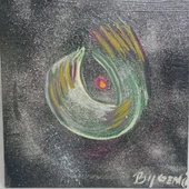 Yağlı Boya Tablo - Derin Kayboluş by Gmc - 1