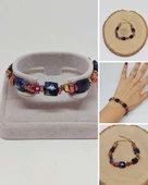 Sodalit Taşı Tasarım Bileklik (55902) thumbnail 1