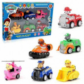 Dogs Paw Patrol - 6 Parça Paw Patrol Oyuncak Seti - 6 Farklı Araçlı Figür Paw Patrol - 1