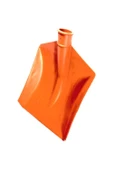 Plastik Kürek 5 NO Turuncu 29x33cm - 2