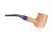 Pipsan Poker Lacivert Bilezik 9mm Filtreli Çift Ağızlıklı Pipo - Naturel - 5