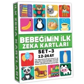 Bebeğimin İlk Zeka Kartları Set-3 (12-24 Ay) - 1