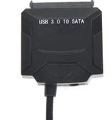4356 Usb 3.0 To 2.5 3.5 İnç Sata Ssd Hdd Hard Disk çevirici Dönüştürücü Adaptör Kablosu thumbnail 3