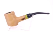 Pipsan Poker Sarı Bilezik 9mm Filtreli Çift Ağızlıklı Pipo - Naturel - 1