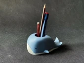 Sevimli Balina Kalemlik ve Telefon Tutacağı thumbnail 2