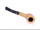 Pipsan Poker Sarı Bilezik 9mm Filtreli Çift Ağızlıklı Pipo - Naturel - 3