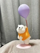 Balon Tutan Sevimli Ayı Figürü thumbnail 6