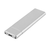 M.2 Sata SSD Ngff To Type C USB 3.0 B-Key Mini Çevirici Adaptör Harici Harddisk Kutusu - 4