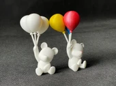 Balonlu Ayıcık Dekoratif Figür - 3