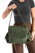 571 collections Çapraz Askılı Ultra Hafif Çok Cepli Bayan Omuz Çantası Yeşil (Model: 571-6N) thumbnail 1