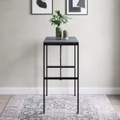 Eportatif Bar Masası Bistro Masa Mutfak Yemek Masası Gzl Füme 1569 thumbnail 3