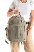 571 collections Ultra Hafif Orta Boy Sırt Çantası Çok Cepli Vizon (Model: 571-3P) thumbnail 1