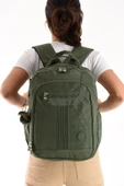 571 collections Ultra Hafif Orta Boy Sırt Çantası Çok Cepli Yeşil (Model: 571-3P) thumbnail 3