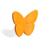 Plastik Kulp Turuncu Mobilya Çoçuk Odası Kız Erkek Dolap Kapak Kulpu Dekoratif Çekmece Kulbu 1 ADET thumbnail 1