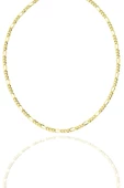 Gold Figaro Model Kadın Kolye 45 cm thumbnail 2