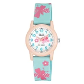 Q&Q VR99J015Y Kelebek Çiçek Desenli Su Geçirmez Kız Çocuk Kol Saati - 1