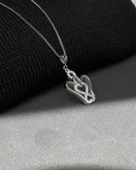 Sonsuzluk Meleği Lusso Angel Kadın Gümüş Kolye thumbnail 2