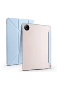 Redmi Pad SE 8.7 inç Uyumlu Kalem Bölmeli Uyku Modlu Katlanabilir Trifolding Tablet Kılıfı thumbnail 9