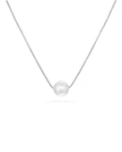 Natural Pearl Küre İnci Kadın Gümüş Kolye thumbnail 1