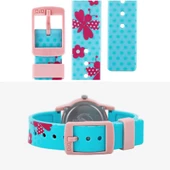 Q&Q VR99J015Y Kelebek Çiçek Desenli Su Geçirmez Kız Çocuk Kol Saati - 3