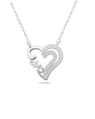 Diamond My Love Kalp Kadın Gümüş Kolye thumbnail 1