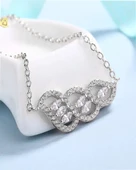 Luck Serisi Wedding Gerdan Gümüş Kadın Kolye thumbnail 2